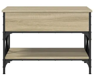 Mesa de centro madera y metal