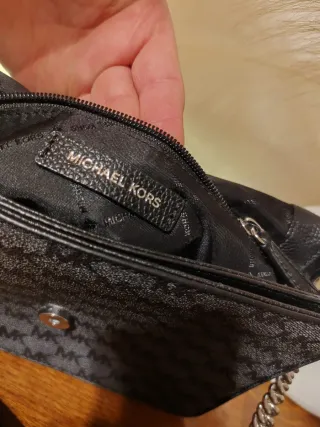 Borsetta Michael Kors nera e grigia