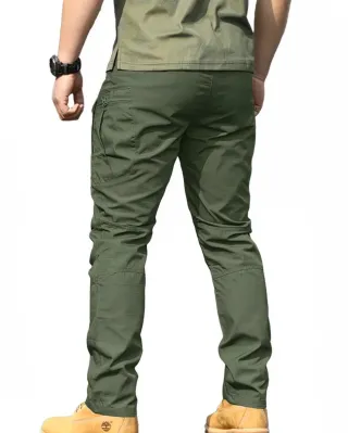 Pantalón cargo verde militar