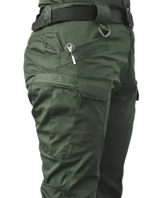 Pantalón cargo verde militar