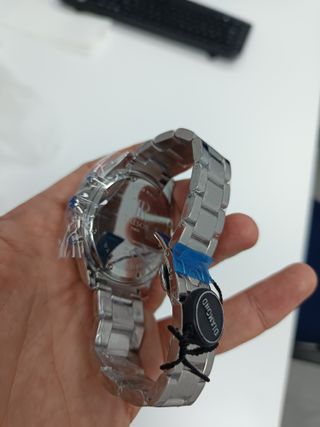 Reloj Tresor Paris Acero Baño Oro Nuevo