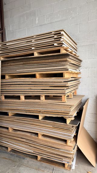 Paneles de madera contrachapada