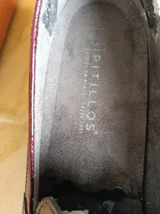 Zapatos Pitillos Mujer Talla 41 Burdeos