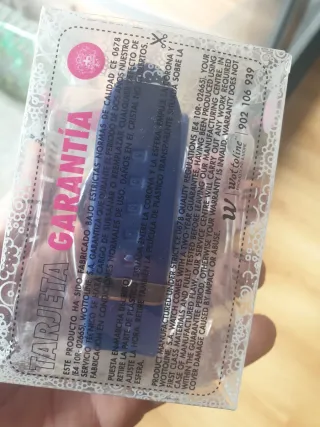 Reloj azul de cuarzo