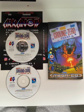 SEGA Mega-CD Ground Zero Texas