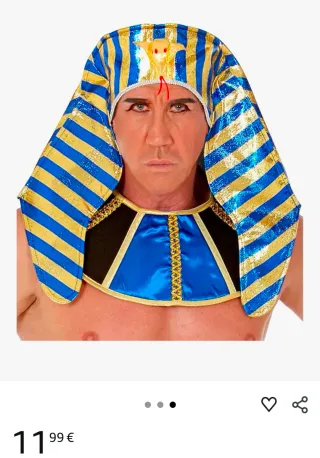 Complemento disfraz Faraón W Widmann Milano