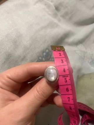 Anillo Plata Piedra luna