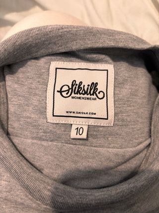 Crop top gris SikSilk