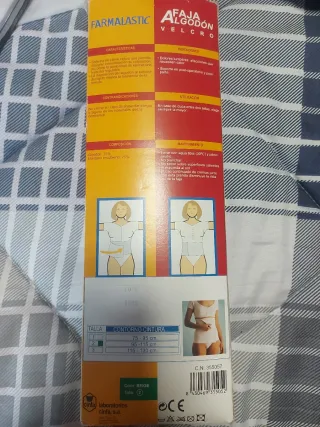 Faja Farmalastic Algodón Velcro