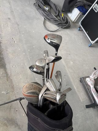 Set de palos de golf con bolsa