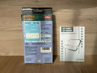 Agenda Digital Casio SF-4600BX 64KB Vintage