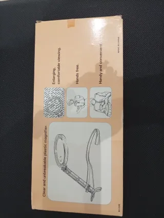 Lupa de plástico irrompible para manualidades