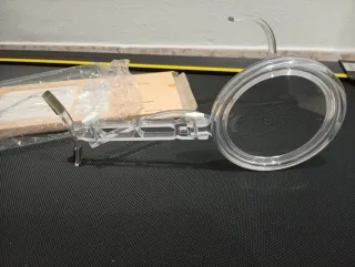 Lupa de plástico irrompible para manualidades