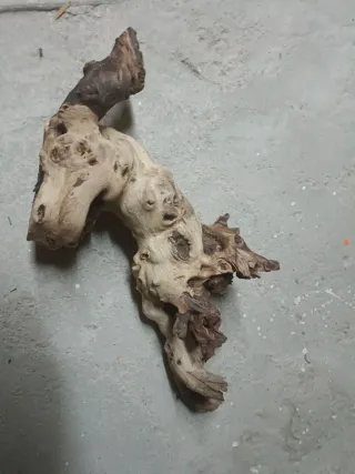 Tronco decorativo para acuario/terrario 30-45 cm