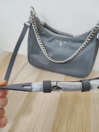 Borsa Michael Kors grigia nuova