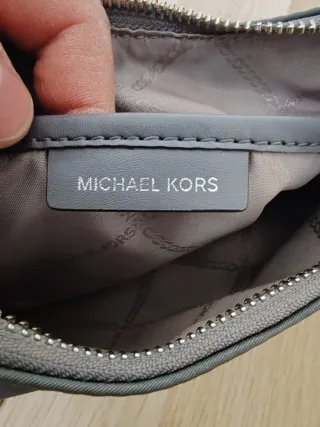 Borsa Michael Kors grigia nuova