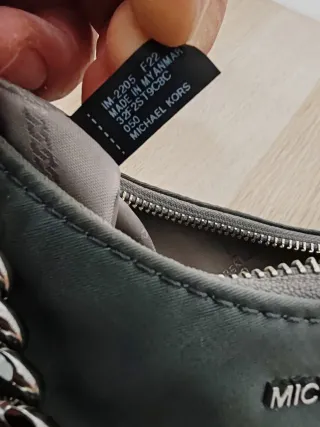 Borsa Michael Kors grigia nuova