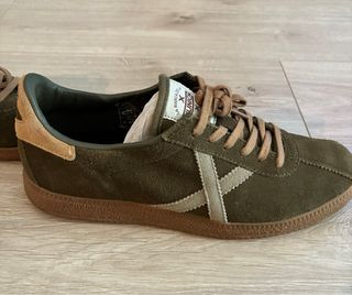 Zapatillas Munich Baru Verde/Beige