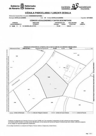 Terreno en venta en Estella/Lizarra