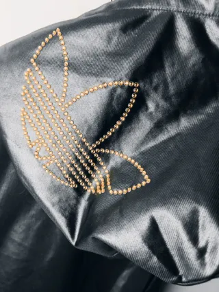 Chaqueta Adidas Chile 62 Shiny Negra