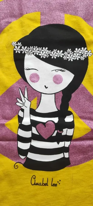 Camiseta Anabel Lee Sin tiempo para malos rollos