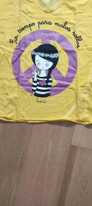 Camiseta Anabel Lee Sin tiempo para malos rollos