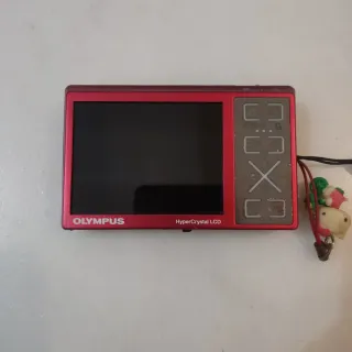 Olympus Mju 1040 Cámara Digital 10MP Roja