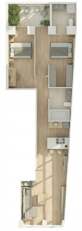 Piso en venta en Ferrol Vello - Puerto en Ferrol