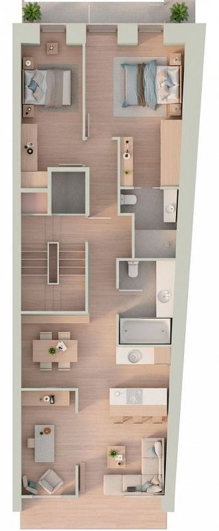 Piso en venta en Ferrol Vello - Puerto en Ferrol