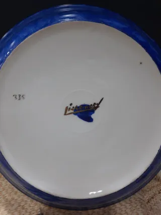 Plato de cerámica Lizariturry decorado