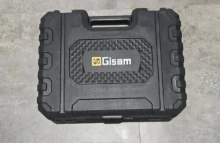 Taladro Gisam con maletín y accesorios