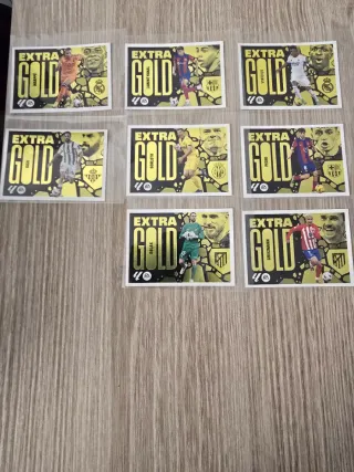 Cromos Extra Gold Fútbol 24-25