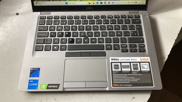 Dell 5411 i7 10th Gen CON GRÁFICA NVIDIA