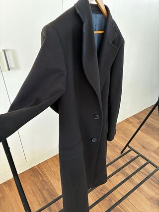 Gabardina Cortefiel Azul Marino