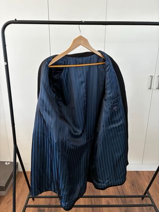 Gabardina Cortefiel Azul Marino