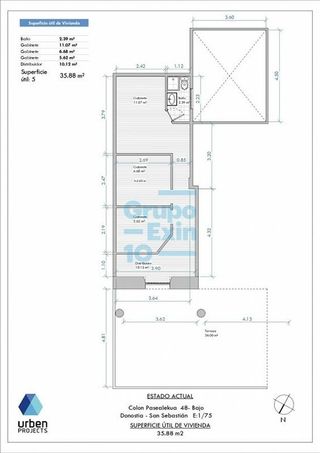 Piso en venta en Gros en San Sebastián-Donostia