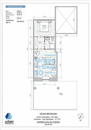 Piso en venta en Gros en San Sebastián-Donostia
