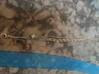 Colgante doble estrella y luna brillante