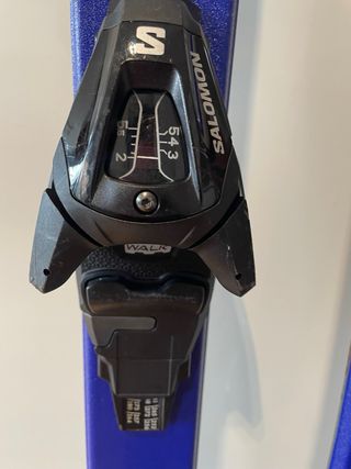 Esquís Salomon S/Race Jr 130cm + Fijaciones