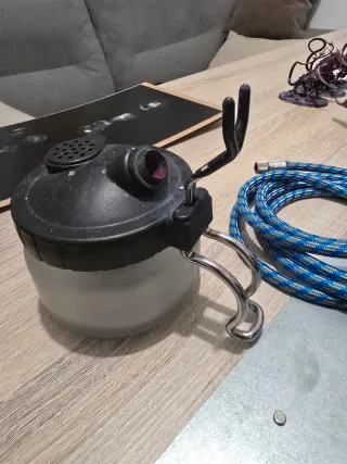 Compresor y Aerógrafo