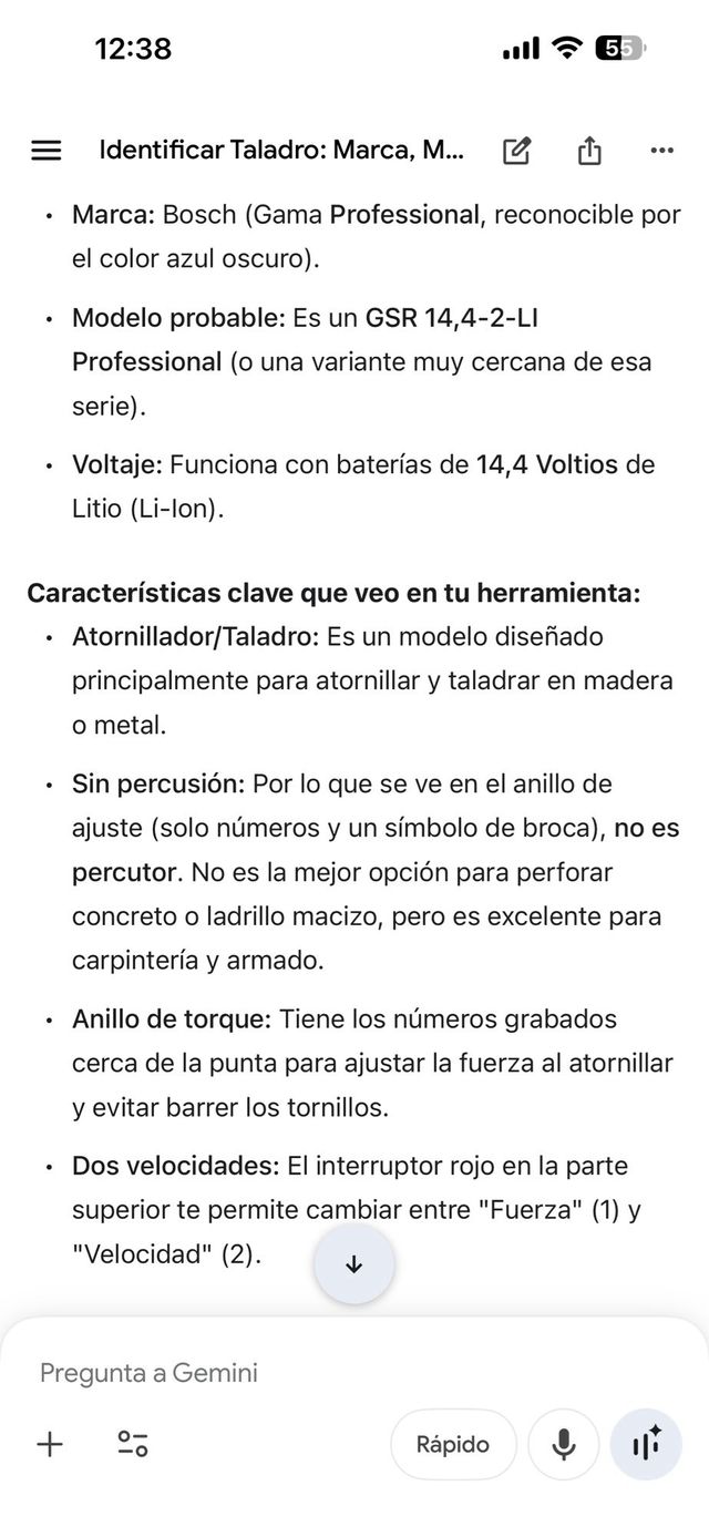 Taladro Bosch GSR 14,4-2-LI Professional