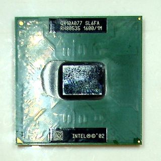 CPU -Procesador Intel Pentium M a 1,60 GHz