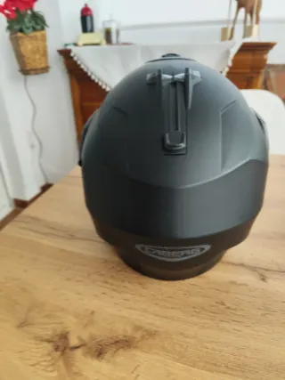 Casco de moto CABERG negro.Talla "L"