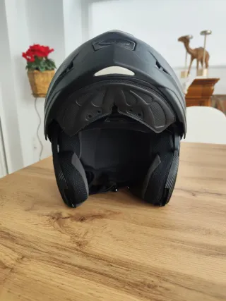 Casco de moto CABERG negro.Talla "L"