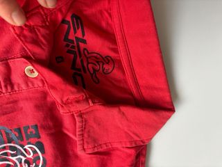 Camiseta El Niño Talla 6 Roja