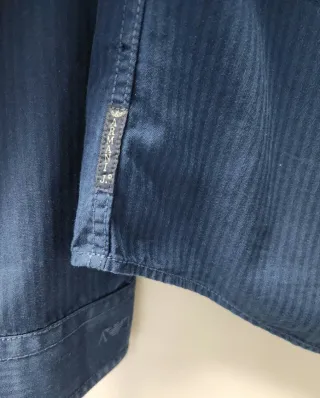 Camicia Armani Jeans Blu Taglia S ottime condizion