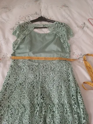 Vestido de celebración verde