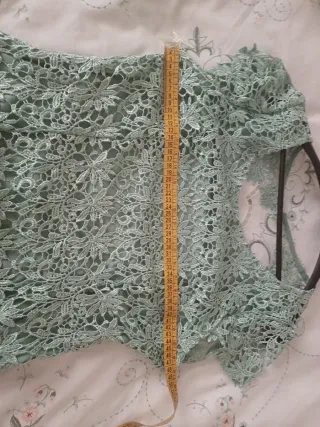 Vestido de celebración verde