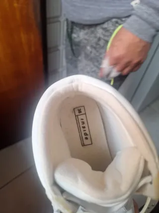 Botines blancos mujer talla 36