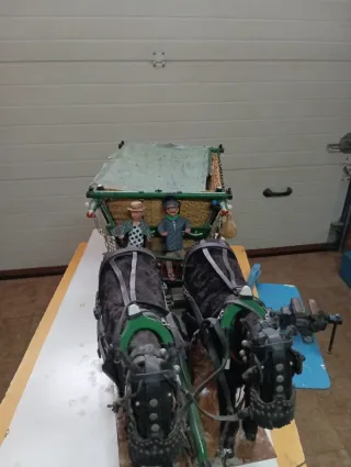 Maqueta galera con movimiento